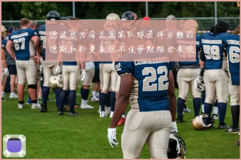 德波尔为荷兰国家队球员评分赖因德斯和科曼表现不佳萨默维尔表现最佳
